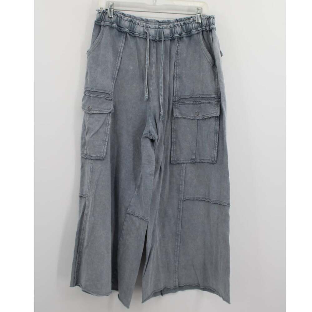 Easel Feeling Good Utility Pants size Medim Blue